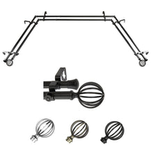 Load image into Gallery viewer, Cage 13/16" Double Bay Curtain Rod