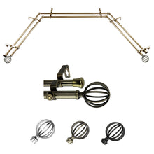 Load image into Gallery viewer, Cage 13/16" Double Bay Curtain Rod