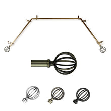 Load image into Gallery viewer, Cage 13/16" Single Bay Curtain Rod