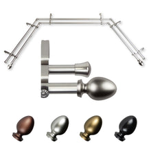 Load image into Gallery viewer, Emeka 13/16" Double Bay Curtain Rod