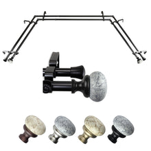 Load image into Gallery viewer, Merlyn 13/16" Double Bay Curtain Rod