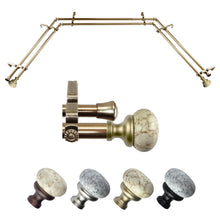 Load image into Gallery viewer, Merlyn 13/16" Double Bay Curtain Rod