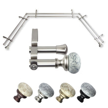 Load image into Gallery viewer, Merlyn 13/16" Double Bay Curtain Rod