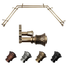 Load image into Gallery viewer, Lennart 13/16" Double Bay Curtain Rod