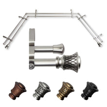 Load image into Gallery viewer, Lennart 13/16" Double Bay Curtain Rod