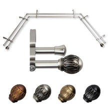 Load image into Gallery viewer, Tyoma 13/16" Double Bay Curtain Rod