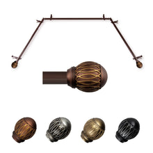 Load image into Gallery viewer, Tyoma 13/16" Single Bay Curtain Rod