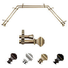 Load image into Gallery viewer, Marion 13/16" Double Bay Curtain Rod