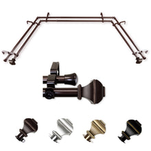 Load image into Gallery viewer, Marion 13/16" Double Bay Curtain Rod