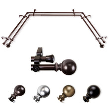 Load image into Gallery viewer, Jordana 13/16" Double Bay Curtain Rod