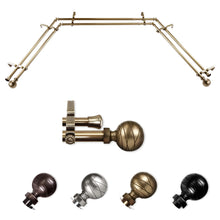 Load image into Gallery viewer, Arman 13/16" Double Bay Curtain Rod