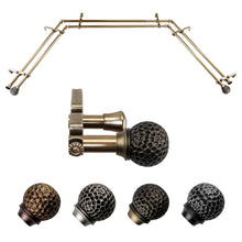 Load image into Gallery viewer, Celio 13/16" Double Bay Curtain Rod