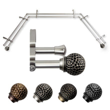 Load image into Gallery viewer, Celio 13/16" Double Bay Curtain Rod