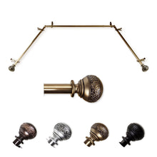 Load image into Gallery viewer, Naomi 13/16" Single Bay Curtain Rod