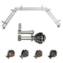 Load image into Gallery viewer, Eleanor 13/16" Double Bay Curtain Rod