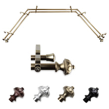 Load image into Gallery viewer, Sierra 13/16" Double Bay Curtain Rod