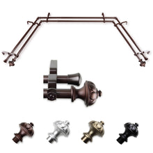 Load image into Gallery viewer, Sierra 13/16" Double Bay Curtain Rod