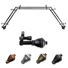 Load image into Gallery viewer, Amelie 13/16" Double Bay Curtain Rod