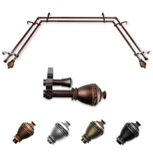 Load image into Gallery viewer, Amelie 13/16" Double Bay Curtain Rod