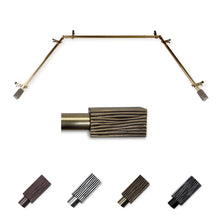 Load image into Gallery viewer, Alder 13/16" Single Bay Curtain Rod