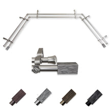 Load image into Gallery viewer, Alder 13/16" Double Bay Curtain Rod