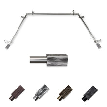 Load image into Gallery viewer, Alder 13/16" Single Bay Curtain Rod