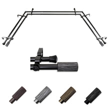 Load image into Gallery viewer, Cedar 13/16" Double Bay Curtain Rod