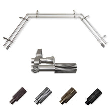 Load image into Gallery viewer, Cedar 13/16" Double Bay Curtain Rod