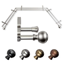 Load image into Gallery viewer, Jaylin 13/16" Double Bay Curtain Rod