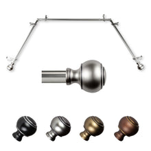 Load image into Gallery viewer, Jaylin 13/16" Single Bay Curtain Rod