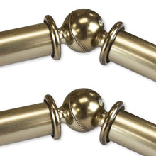 Load image into Gallery viewer, Bloom 13/16" Double Bay Curtain Rod