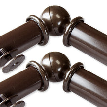 Load image into Gallery viewer, Emeka 13/16" 4-Sided Double Bay Curtain Rod