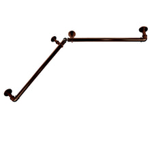 Load image into Gallery viewer, 1" Blackout Corner Curtain Rod