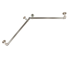 Load image into Gallery viewer, 1" Blackout Corner Curtain Rod