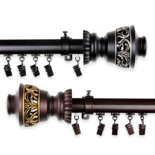 Load image into Gallery viewer, Lattice 1.5" Cordless Traverse Rod