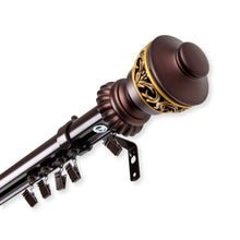 Load image into Gallery viewer, Lattice 1.5" Cordless Traverse Rod