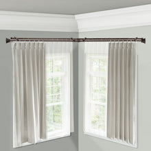 Load image into Gallery viewer, Trumpet Double Corner Curtain Rod