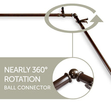 Load image into Gallery viewer, Adora 13/16" 6-Sided Bay Curtain Rod