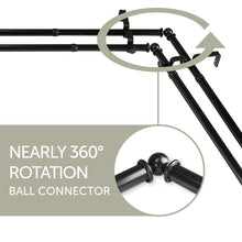 Load image into Gallery viewer, Dynasty Double Corner Curtain Rod