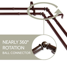 Load image into Gallery viewer, Arman Double Corner Curtain Rod