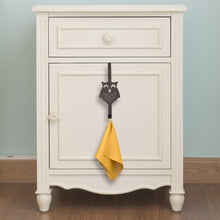 Load image into Gallery viewer, Over the Door Owl Organizer Single Hook, Bronze