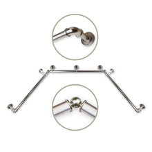 Load image into Gallery viewer, 1" Pipe Bay Curtain Rod