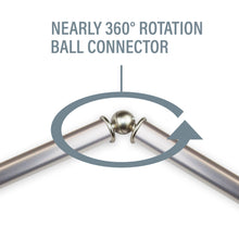 Load image into Gallery viewer, 1" Pipe Bay Curtain Rod