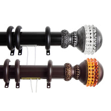 Load image into Gallery viewer, Gemstone 1.5" Traverse Rod w/ Rings