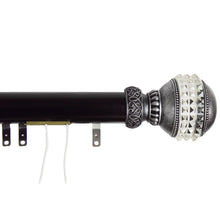 Load image into Gallery viewer, Gemstone 1.5" Traverse Rod w/ Sliders