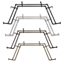 Load image into Gallery viewer, 5/8" Blackout Double Bay Curtain Rod