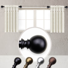 Load image into Gallery viewer, Luna 5/8" Side Curtain Rod (Set of 2)