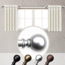 Load image into Gallery viewer, Luna 5/8" Side Curtain Rod (Set of 2)
