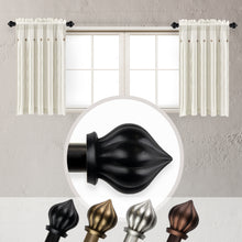 Load image into Gallery viewer, Primrose 5/8" Side Curtain Rod (Set of 2)