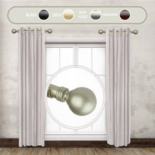 Load image into Gallery viewer, Globe 1" Side Curtain Rod (Set of 2)